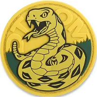 Maxpedition Emblema DON'T TREAD ON ME (FULL COLOR)