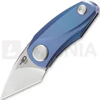 Bestech Navalha Tulip FL - Stonewash + Satin - Titanium, azul