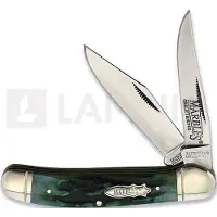 Marbles Navalha Copperhead Green Stag Bone