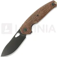 GiantMouse Navalha ACE Jagt Burlap Micarta, PVD