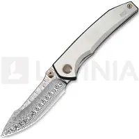 We Knife Navalha Ryson Damasteel, Gray Titanium