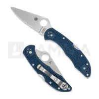Spyderco Navalha Delica 4 Cobalt Blue FRN CPM SPY27