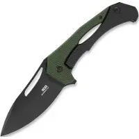 SOG Bulwark FL, OD Green Micarta