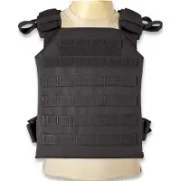 Red Rock Outdoor Gear MOLLE Plate Carrier, preto