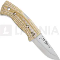 Helle 761 Berget, 200763, Satin Sandvik 12C27, Beige Canvas Micarta navalha bushcraft