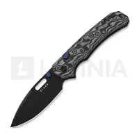 Kizer Cutlery Navalha Outposter Nitro-V, Black Vortex Micarta, Black PVD