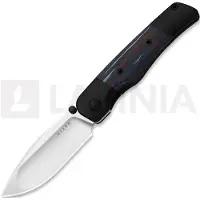 Kizer Cutlery Navalha Coywolf S45VN, Black Ti & Multicolor Reconstituted Wood, Satin