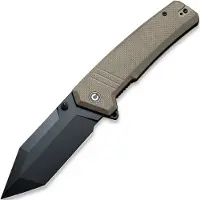 CIVIVI Bhaltair, Tan Coarse G-10