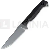 Toor Faca Krypteia S, Black G-10, Gray Gun-Kote