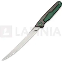 CIVIVI Navalha Shawka, Gray & Green Aluminum, Satin