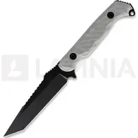 Toor Faca Darter T, Light Gray G-10, Black Gun-Kote
