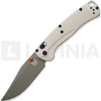 Benchmade Navalha Taggedout Elmax Forest Green Cerakote, tan grivory