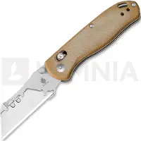 Kizer Cutlery Navalha Drop Bear Utility, Brown Micarta