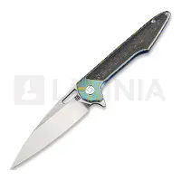 Artisan Navalha Archaeo Framelock, Blue/Gold