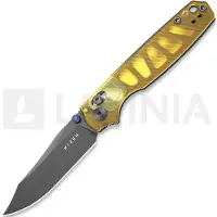 Kizer Cutlery Navalha Pokiman CC AEB-L, Clear PEI, Stonewash