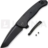 We Knife Navalha Press Check, tanto, preto