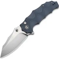 CIVIVI Navalha Natterjack, Milled Neutral Blue G10, Satin
