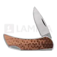 Case Cutlery Navalha Amber Bone Peach Seed Jig Copperhead