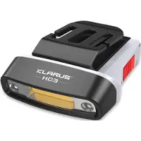 Klarus HC3 Cap Visor Light, cinza