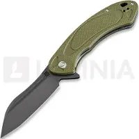 Artisan Cutlery Navalha Immortal Linerlock D2, Green Textured