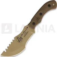 Tops knives Faca de sobrevivência Tom Brown Tracker T-4, tan