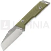 NN Knives Faca Proto City Wharncliffe, OD Green G-10