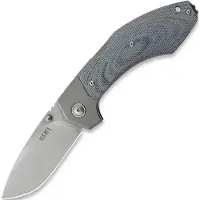 MKM Knives Navalha Hero - Stonewashed - Denim Micarta, azul