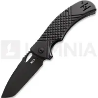 MKM Knives Navalha Ciras - Black Top Shield - G10, preto