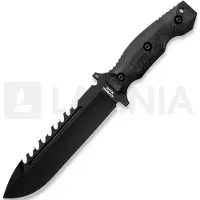 Halfbreed Blades Faca Large Survival Knife, preto