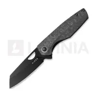 Kizer Cutlery Navalha Sparrow S45VN, Marble CF/Black Titanium, PVD