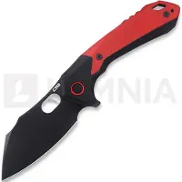 CJRB Navalha Caldera Linerlock Red G10