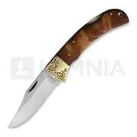 Marbles Navalha Large Lockback Burl Wood