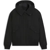 BOSS para homem. 50560985 Casaco Bomber Onorve preto (52), Casual, Poliéster