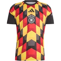 Adidas Camisola de futebol 'Deutschland Pre-Match' amarelo / vermelho / preto