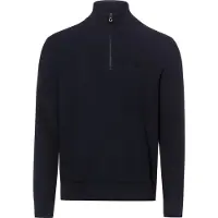 Ralph Lauren para homem. 710B18060004 Camisola de malha de piqué e algodão azul-marinho (XL), Casual, Manga comprida