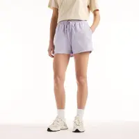 New Balance Calças de desporto 'Sport Essentials French Terry Short' roxo / roxo claro