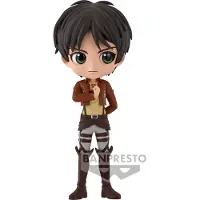 Banpresto Q Posket Ataque Dos Titãs Eren Yeager Vol2 Figura 14 Cm