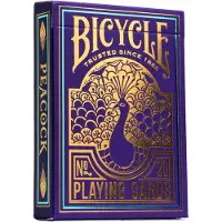 Bicycle Jogo De Cartas Purple Peacock