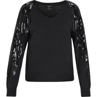 Faina Pullover preto