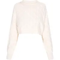 Dreimaster Pullover branco lã