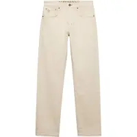 Superdry para homem. M7010887A Calças de ganga bege Vintage Slim Straight (30/32), Casual, Algodão