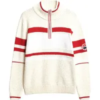 Superdry Suéter Com Meia-zíper Intarsia