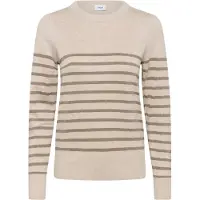 Saint tropez Pullover 'MilaSZ' bege / castanho