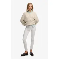Superdry Suéter Com Decote Em V Oversized Cable