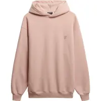 Superdry para homem. M2014311A Camisola com capuz Blank Oversized rosa (L), Casual, Algodão