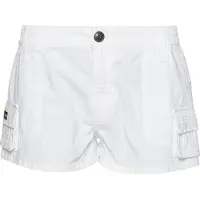 Superdry para mulher. W7110406A Short cargo Vintage Utility branco (M), Casual, Algodão