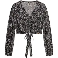 Superdry Blusa De Manga Comprida Vintage Tie Front