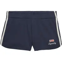 Superdry para mulher. W7110506A Short Waffle Retro navy (XS), Casual, Algodão, Marinho