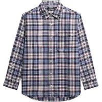 Superdry Camisa De Manga Comprida Check Flannel Boyfriend