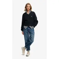 Superdry Suéter Com Decote Em V Oversized Cable